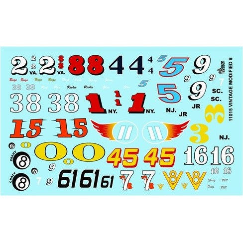 Gofer Racing Decals Vintage Modified Decal — exact product reference
