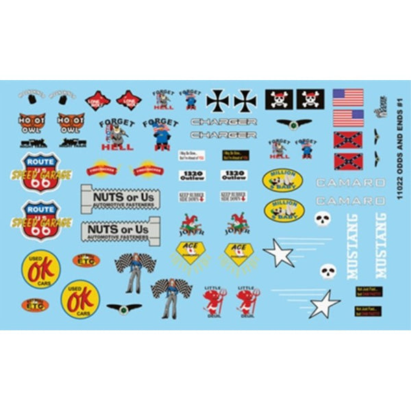 Gofer Racing Decals Odds & Ends Decal — exact product reference