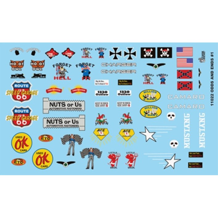Gofer Racing Decals Odds & Ends Decal — exact product reference