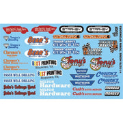 Gofer Racing Decals Hometown Sponsors #6 Decal — exact product reference