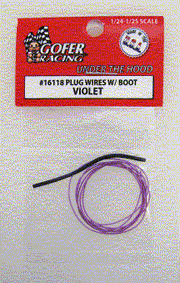 Gofer Racing Decals Plug Wires With Boot Violet exact product reference