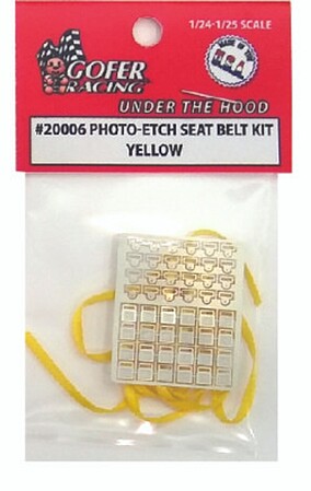 Photo-Etch Yellow Seatbelt - product image