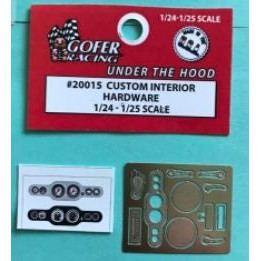 Gofer Racing Decals Photo Etched Custom Interior Hardware — exact product reference