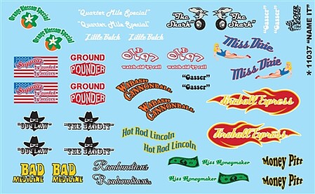 Gofer Racing Decals Name It #11037 - product image