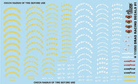 Gofer Racing Decals Racing Tire Logos (M. Thompson, Goodyear, Eagle) #11050 - product image