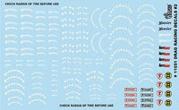 Gofer Racing Decals Racing Tire Logos (M. Thompson, Goodyear, Eagle) #11050 - product image 2