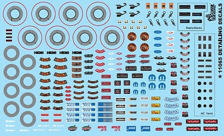Gofer Racing Decals Car Detailing Decals (Brakes, etc.) #11065 - product image