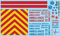 Gofer Racing Decals Ambulance Decal #11087 - product image