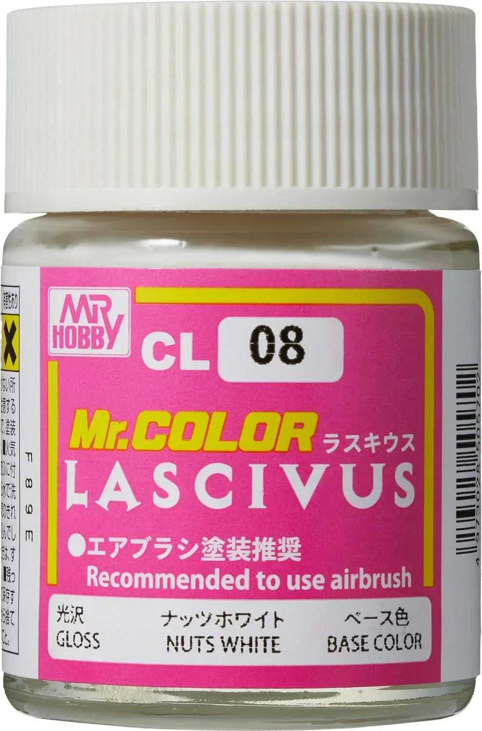GSI Creos Mr. Color Lascivus CL08 Nuts White gloss base color 18ml bottle