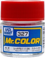 Gunze-Sangyo Solvent-Based Gloss Red FS11136 10ml Bottle — exact Gunze Sangyo / Mr. Hobby product image