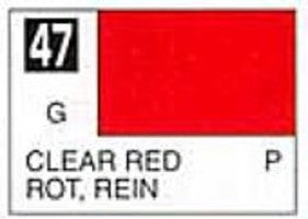Gunze-Sangyo Solvent-Based Gloss Clear Red 10ml Bottle — exact Gunze Sangyo / Mr. Hobby product image