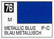 Gunze-Sangyo Solvent-Based Metallic Blue 10ml Bottle — exact Gunze Sangyo / Mr. Hobby product image