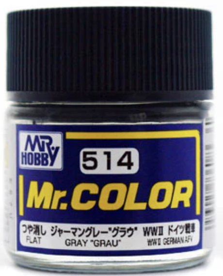 Mr. Color C514 Gray GRUA Hobby Paint – 10ml– product image