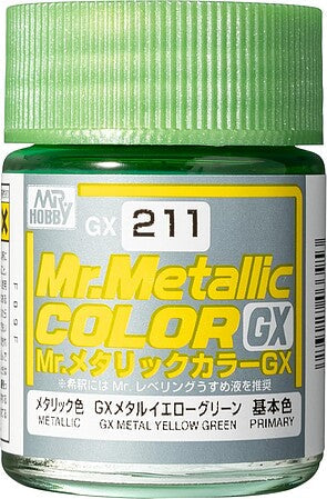 GSI Creos METALLIC YELLOW GREEN – GUZGX211 — exact product reference