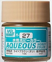 Gunze-Sangyo GLOSS TAN 10ML bottle — exact Gunze Sangyo / Mr. Hobby product image