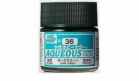 Gunze-Sangyo GLOSS DARK GREEN 10ml Bottle — exact Gunze Sangyo / Mr. Hobby product image