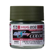 Mr. Hobby HUG202 Aqueous Gundam Color Blast Impulse Green 10 ml– product image 1