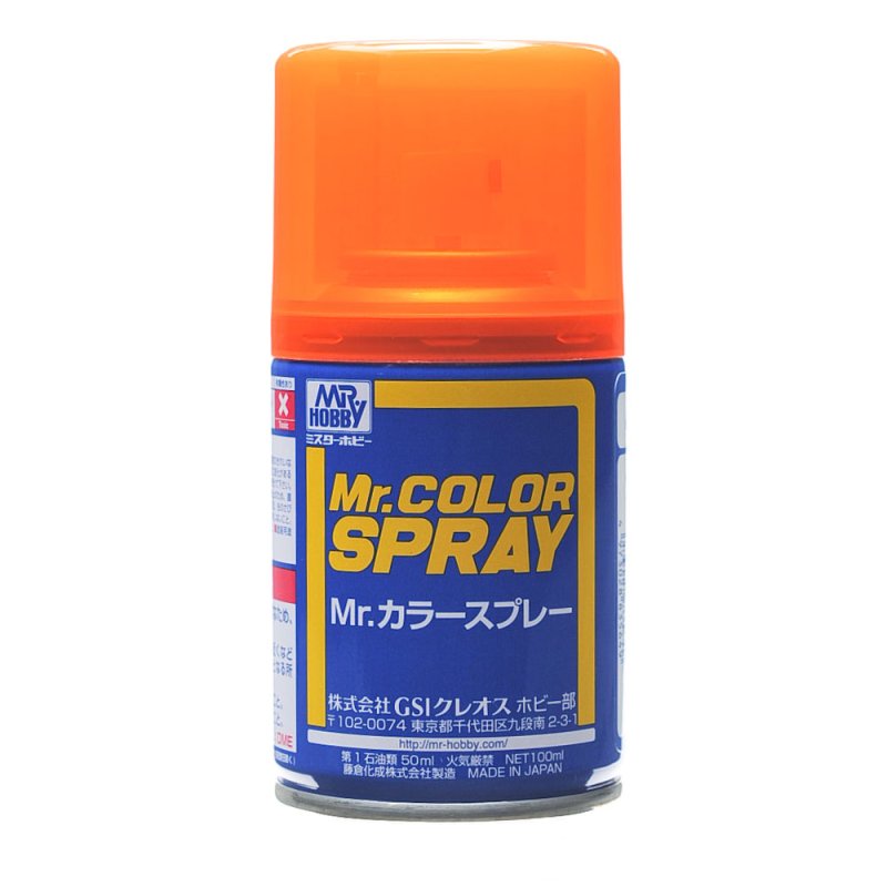 Mr. Hobby Mr. Color Spray Gloss Clear Orange – 100ml – S49– product image