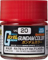 Gunze-Sangyo Gundam Color RX-78 Red anime 10ml Bottle — exact Gunze Sangyo / Mr. Hobby product image