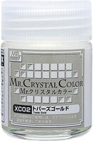 Gunze-Sangyo Mr. Crystal Color Topaz Gold 18ml Bottle — exact Gunze Sangyo / Mr. Hobby product image