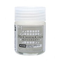 Gunze-Sangyo Mr. Crystal Color Tourmaline Green 18ml Bottle — exact Gunze Sangyo / Mr. Hobby product image