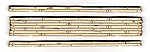 Blair Line HO Rough Wood Two-Lane Crossing - 2 Pack