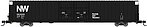 Bluford Shops N Scale N&W Black Boxcar #355107