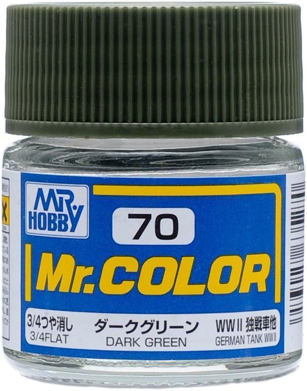 Mr. Hobby Mr. Color C70 Flat Dark Green 10ml lacquer paint