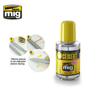AMMO A.MIG-2038 Medium Dense Cement Slow Dry 30ml– product image 1