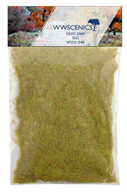 WWScenics 2 mm Dead Static Grass Refill 500 ml– product image 1