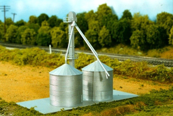 Rix Products 708 N scale Guthrie Grain kit