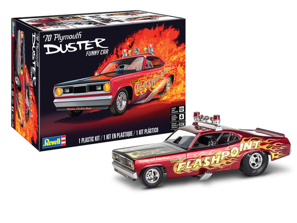 Revell 1/24 1970 Plymouth Duster Funny Car Model Kit
