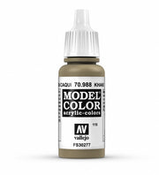 Vallejo Model Color 70.988 Khaki Acrylic Paint 17ml– product image 1