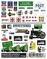 Woodland Scenics Assorted Logos & Advertising Signs
