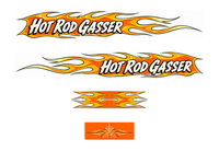Hot Rod Gasser Orange printable decal artwork