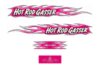 Hot Rod Gasser Pink printable decal artwork