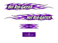 Hot Rod Gasser Purple printable decal artwork