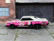 Hot Wheels 1974 Brazilian Dodge Charger International Women's Day 2025, left-side view