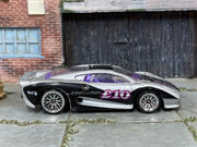 Hot Wheels 1998 Jaguar XJ220 Fast Cash right-side view