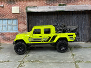 Hot Wheels '20 Jeep Gladiator lime green BFGoodrich, left side view