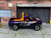 2000 Hot Wheels Power Plower purple Piranha Attack Pack 26025 loose truck, right-side view
