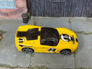 Hot Wheels 2002 40 Somethin yellow top view