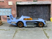 Hot Wheels 2017 Two Timer pearl light blue #222 left-side view