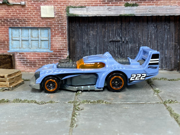 Hot Wheels 2017 Two Timer pearl light blue #222 right-side view