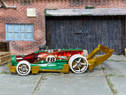 2018 Hot Wheels Carbonator Happy New Year DWC10 loose car, left-side view