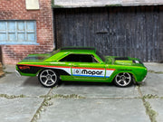 Hot Wheels 2020 '68 Dodge Dart green Mopar left-side view