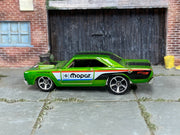 Hot Wheels 2020 '68 Dodge Dart green Mopar right-side view