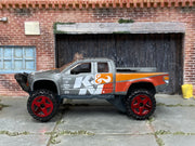 Hot Wheels 2020 '87 Dodge D100 ZAMAC K&N left-side view