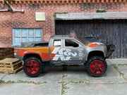 Hot Wheels 2020 '87 Dodge D100 ZAMAC K&N right-side view