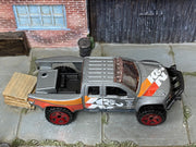 Hot Wheels 2020 '87 Dodge D100 ZAMAC K&N top view